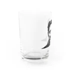 studio eizoの男はタフでなくっちゃね！ブラック(黒)好きにはたまらない‼ Water Glass :left