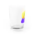 とうもろこし粉のあさからあさまで Water Glass :left