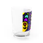 女将ちゃんねるの食いしん坊の化身まんぷくん Water Glass :left