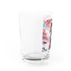 ここのよていの桜の季節 Water Glass :left