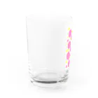 rollのハムとコーンとアスパラガス Water Glass :left