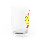 もちもちボックスの 奥行きうさちゃん Water Glass :left