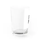 おもしろ日本語Tシャツ屋さんの満腹グッズ Water Glass :left