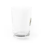 Tシャツピークスのキリンジラフ Water Glass :left