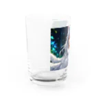 omamoririのもふもふの巫女 Water Glass :left