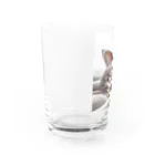 kangekiのお昼寝にゃんこNo.4 Water Glass :left