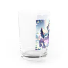 はるちゃん|AIイラスト垢のかわいいゴースト Water Glass :left