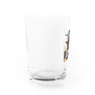 kaz_new9の蒼い瞳の猫ちゃん2 Water Glass :left