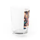 MTHのチームビルディングイベントを企画するミニブタ Water Glass :left