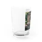 TakeKAKEの国外逃亡をはかる蛇 Water Glass :left