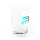 PAW WOW MEOWの「公園にライオンがいます」 Water Glass :left