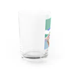 momo_emiの昔と猫 Water Glass :left