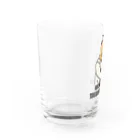 BEAM's STOREの【パパとわんこ（papa et chien)】Nous serons toujours ensemble. Water Glass :left