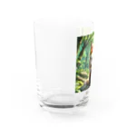 cuteAの可愛いキツネ Water Glass :left