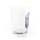 のんきな木の海の中のお姫様 Water Glass :left