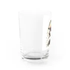 くれよんハウスのくれよんポメ振返り Water Glass :left