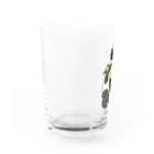 kaberinのスクーターきのこ Water Glass :left