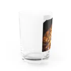 マキアートショップの自家製ミートボール Water Glass :left