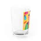 JINPACHIの粘り強い男 Water Glass :left