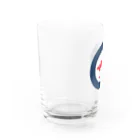 puikkoの国籍マーク　オーストラリア Water Glass :left