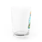 EseCAMPの瓶CAT Water Glass :left