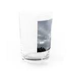 そらの4月22日　吹き荒れる風と雲 Water Glass :left