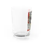 にゃぁのお店の龍 Water Glass :left