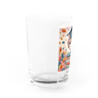 Akiraの猫 Water Glass :left