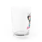 Shades DOGのパグ（A） Water Glass :left