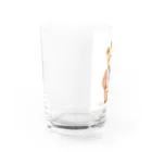 なべなべSHOPのくまのチャーリー Water Glass :left