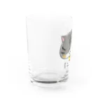 猫のミケランジェロのねこちゃんのグラス Water Glass :left