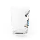 AckeeWolf Art Shopの猫シャンプー Water Glass :left