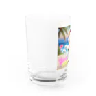 MeowMartのフラにゃん Water Glass :left