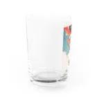 AQUAMETAVERSEの鯉のぼりを操る男の子　ラフルール　1859 Water Glass :left