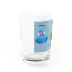 やました。の小鳥ドリンク Water Glass :left