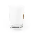 甲斐犬ひなちゃんの甲斐犬ひなちゃん（チラッ） Water Glass :left