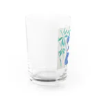 モチクマのモフモフパンダ君 Water Glass :left