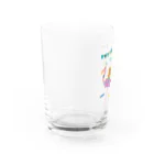 midoriの双子フラミンゴのパーティー Water Glass :left