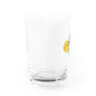 MaruSekaiのPineko！グラス Water Glass :left