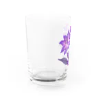 RetrowaveFlowerのRetrowaveFlower-ムラサキハナナ- Water Glass :left