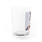 ショコラの和服に獣耳 Water Glass :left