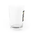 Be proudの車にいるタトゥー美女 Water Glass :left