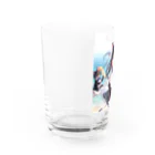 yos-1292583のねこニコばん Water Glass :left