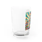 momonekokoのアイスと着物 Water Glass :left