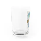 kubo art  shopのwish you were here Water Glass :left