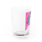 日本神話のniji girl Water Glass :left