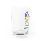 RetrowaveFlowerのRetrowaveFlower-ハナショウブ- Water Glass :left