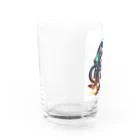 kangekiのスペースにゃんこNo.1 Water Glass :left