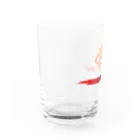 Monika-Shopの地平線に輝く星印 Water Glass :left