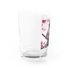 日本文化デザインショップの「侍スピリット」プレミアム侍Tシャツ Water Glass :left